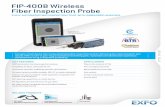 FIP-400B Wireless Fiber Inspection Probe