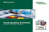 Food Quality & Safety 2022 Media Guide - Wiley