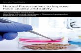 Natural Preservatives to Improve Food Quality and Safety