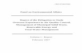 Panel on Environmental Affairs Report of the Delegation to ...