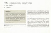 The operculum syndrome