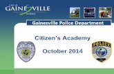 Citizen’s Academy - City of Gainesville