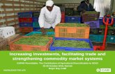 Increasing investments, facilitating trade and ...