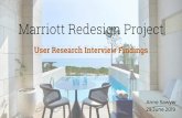 Marriott Redesign Project