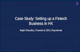 Case Study: Setting up a Fintech Business in HK