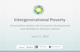 Intergenerational Poverty