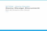 SIT254 - Game Design Game Design Document