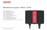 MultiCharger 40A 24V - DEFA