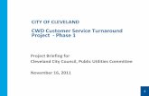 CWD Customer Service Turnaround Project - Phase 1