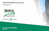Sterling Bancorp, Inc.