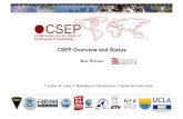 CSEP Overview and Status
