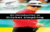 An introduction to Cricket Umpiring in New Zealand