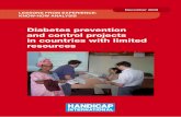 Diabetes prevention and control projects in countries with ...