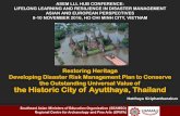 the Historic City of Ayutthaya, Thailand