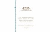 Full Service Catering From Dallas’ Favorite Seafood Restaurant