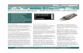 Kryo Connect Module Specification Sheet - Planer