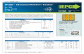 EPC2039 – Enhancement Mode Power Transistor