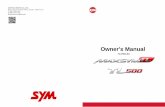 Owner's Manual - SYM