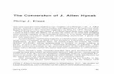 The Conversion of J. Allen Hynek