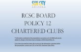 2020 RCSC BOARD POLICY 12 CHARTERED CLUBS