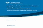 Australian Public Assessment for Regdanvimab