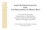 Dr. Carla M. Koretsky Department of Geosciences ...