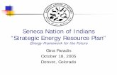 Seneca Nation of Indians “Strategic Energy Resource Plan”