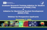 Graduate Research Training Initiative for Student ...