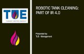 Robotic tank cleaning