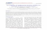 Original Research Article Investigation of Antibacterial ...