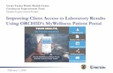 Improving Client Access to Laboratory Results