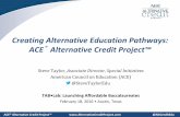 Creating Alternative Education Pathways