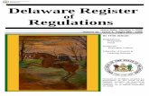 Delaware Register of Regulations, Volume 12, Issue 7 ...