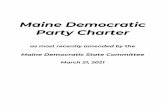 Maine Democratic Party Charter