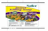 Safer Insecticidal Soap Concentrate ... - Connecticut College