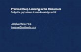 Practical Deep Learning in the Classroom