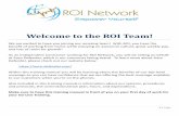 Welcome to the ROI Team!