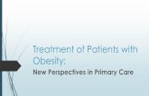 Treatment of Patients with Obesity