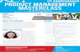 IIT GANDHINAGAR Product Management Masterclass