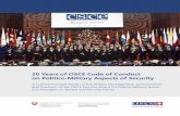 20 Years of OSCE Code of Conduct on Politico-Military ...
