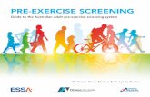 PRE-EXERCISE SCREENING - Open Colleges
