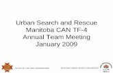 Urban Search and Rescue Manitoba CAN TF-4 Annual Team ...