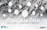 2021 APAC CX MATURITY REPORT - verizon.com
