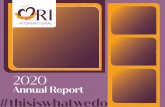 Annual Report #thisiswhatwedo - RI International