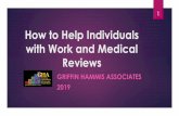 How to Help Individuals with Work and Medical Reviews