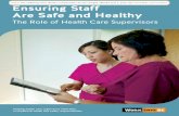 Ensuring Staff Are Safe and Healthy - WorkSafeBC