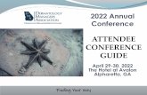 ATTENDEE CONFERENCE GUIDE