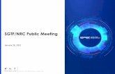SGTF/NRC Public Meeting