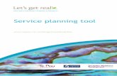 Service planning tool
