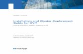 Guide for KVM Installation and Cluster Deployment